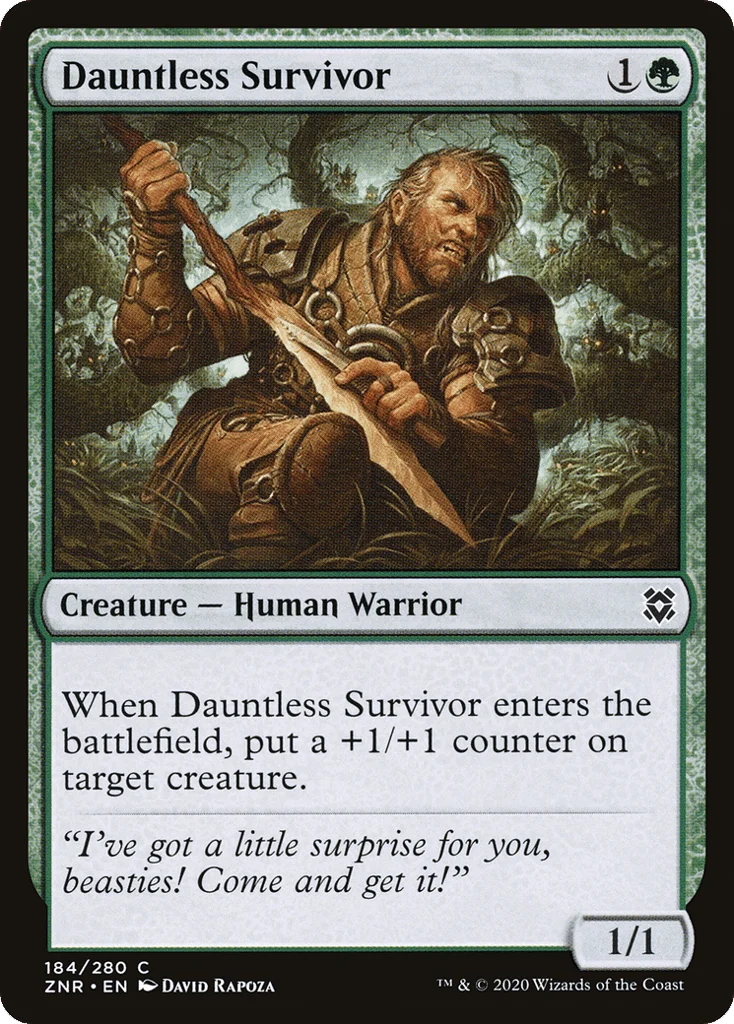 Dauntless Survivor · Zendikar Rising