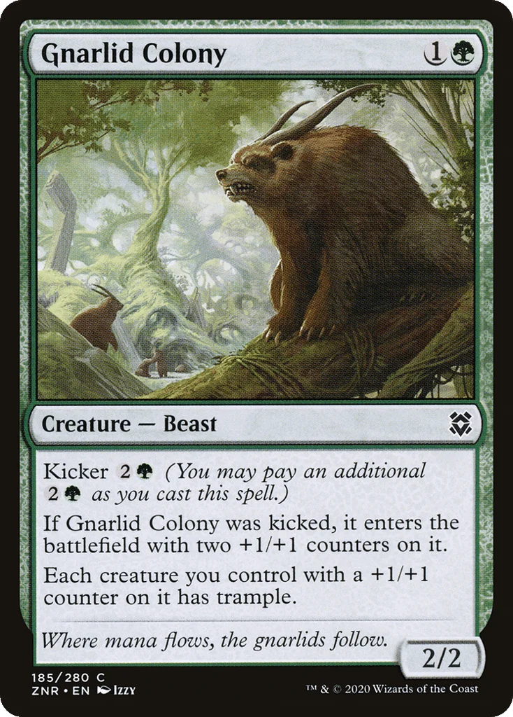 Gnarlid Colony · Zendikar Rising