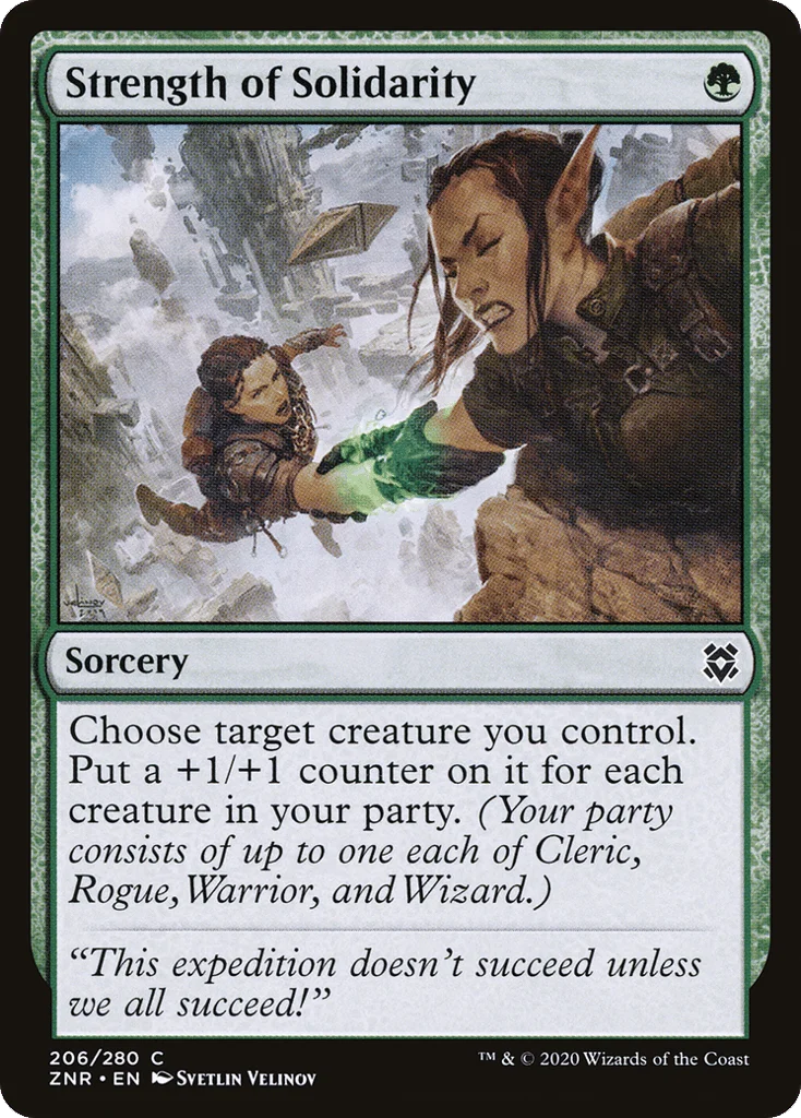 Strength of Solidarity · Zendikar Rising