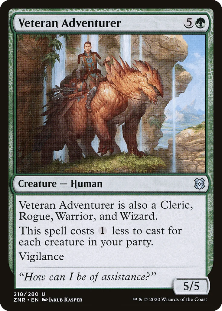 Veteran Adventurer · Zendikar Rising