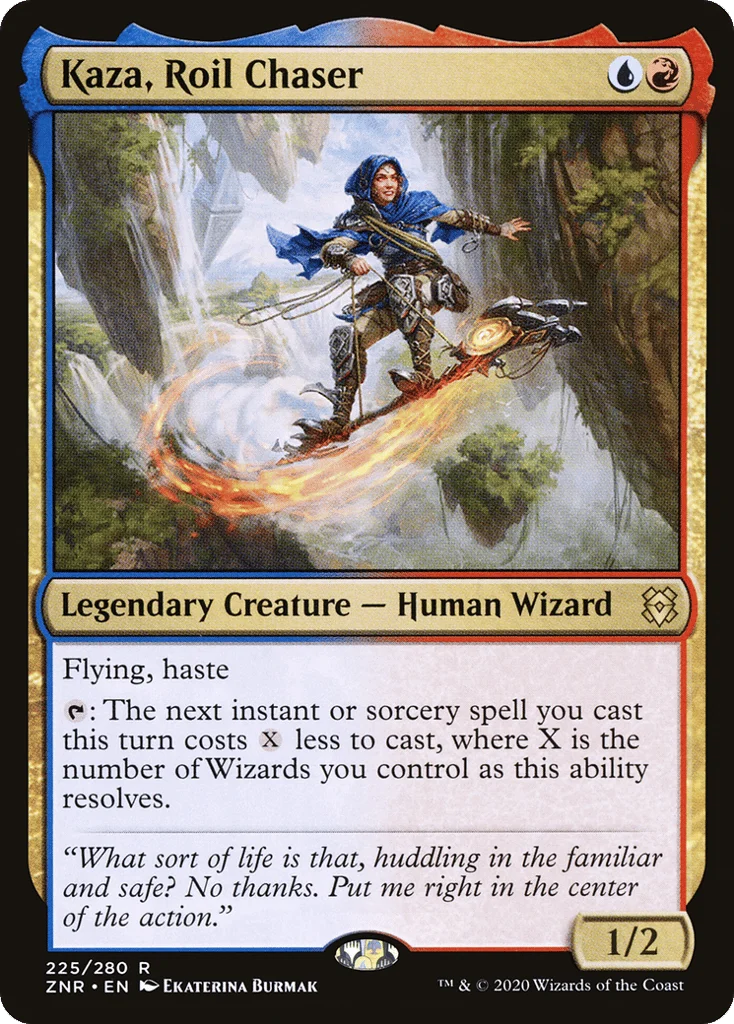 Kaza, Roil Chaser · Zendikar Rising