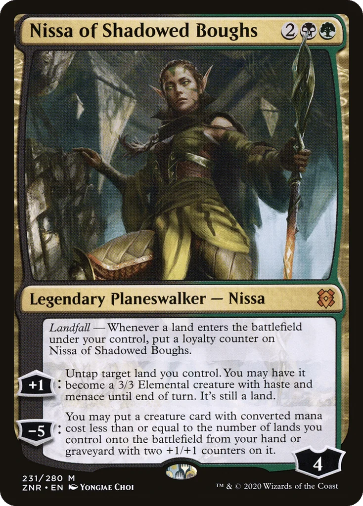 Nissa of Shadowed Boughs · Zendikar Rising