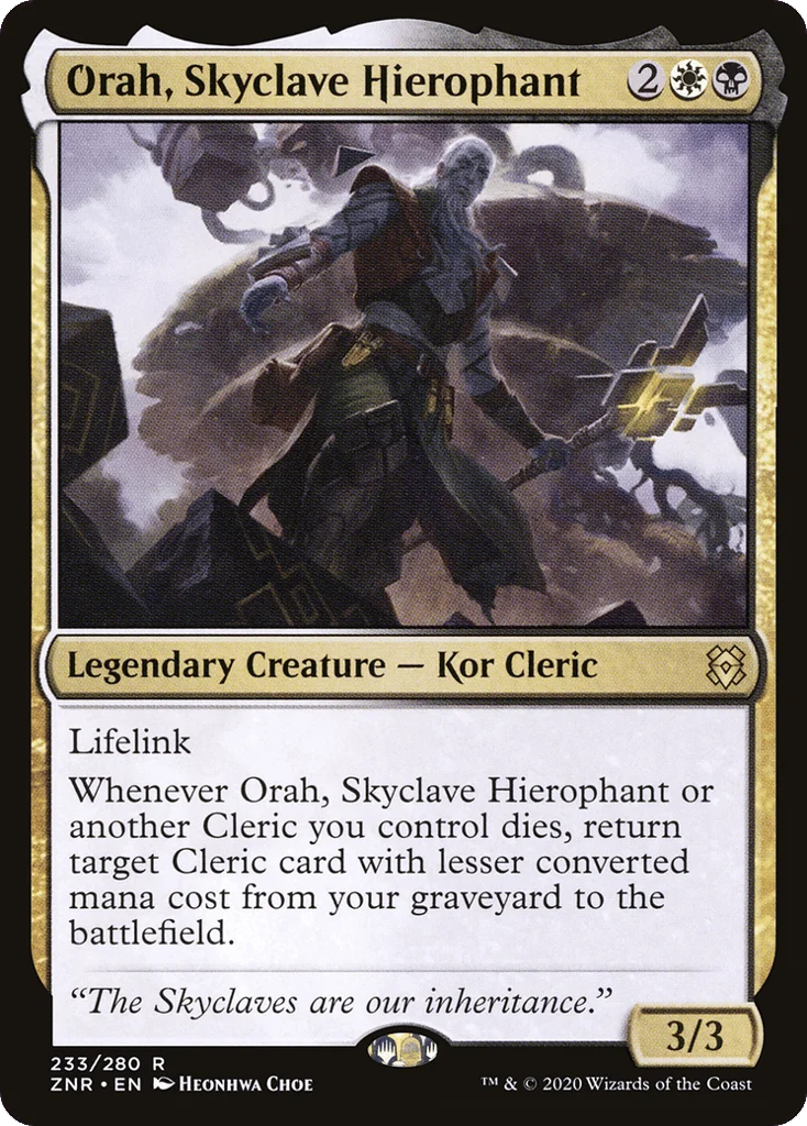 Orah, Skyclave Hierophant · Zendikar Rising