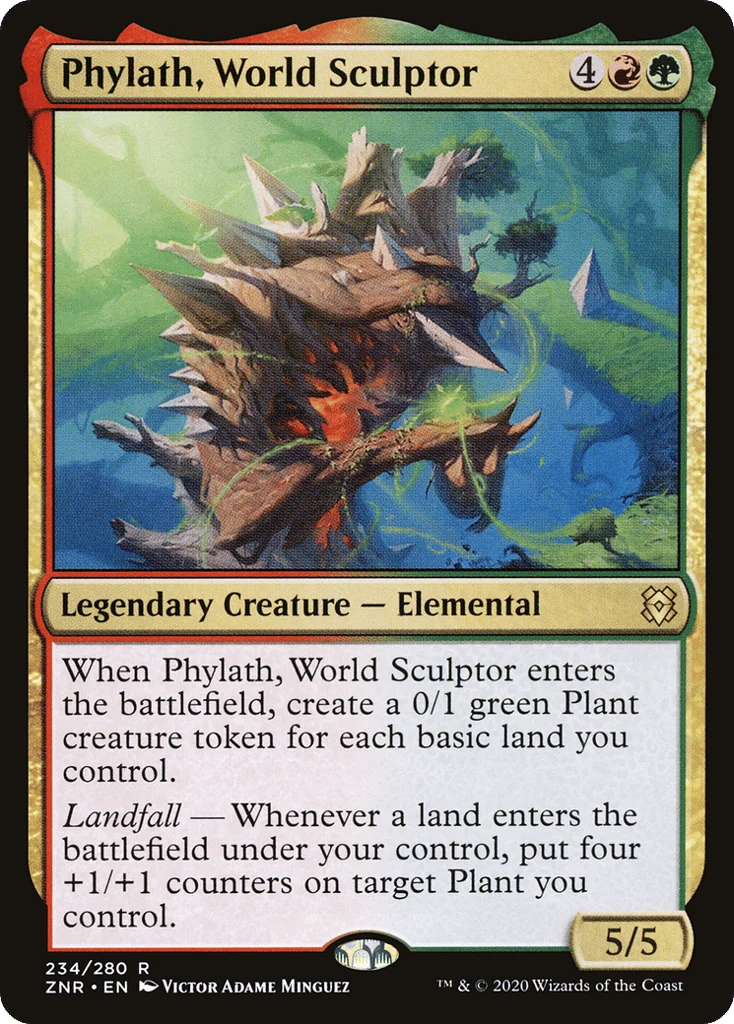 Phylath, World Sculptor · Zendikar Rising
