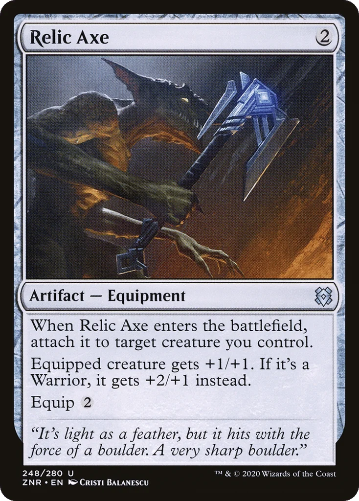 Relic Axe · Zendikar Rising