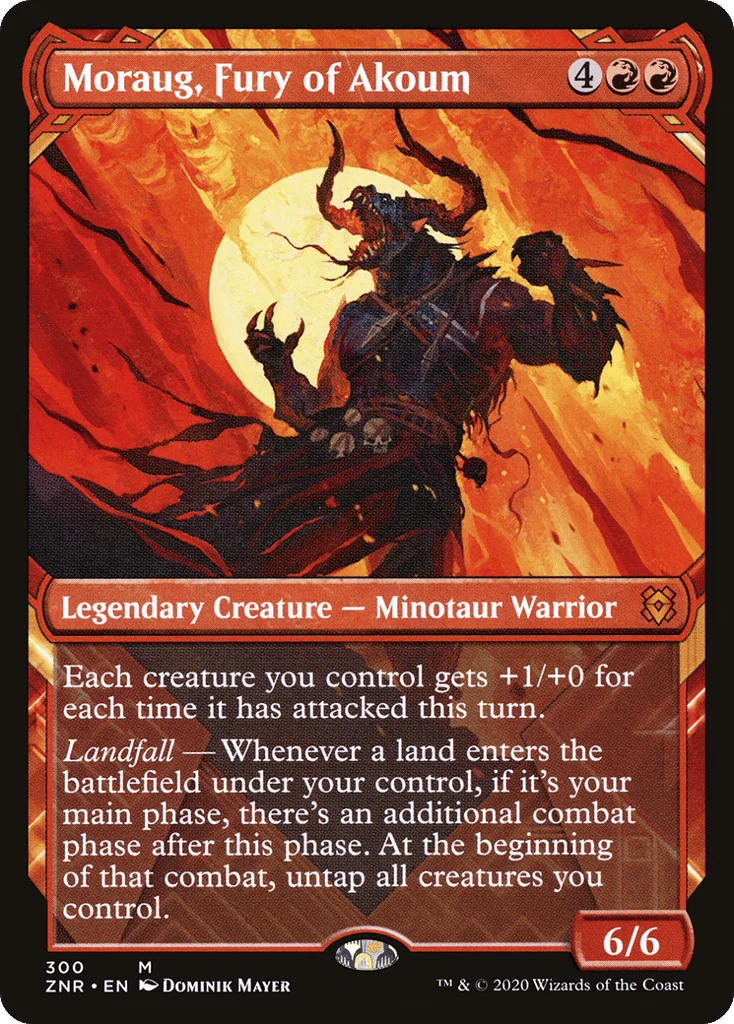 Moraug, Fury of Akoum · Zendikar Rising