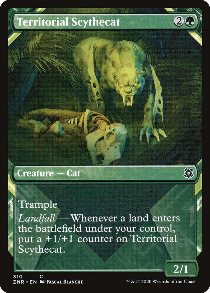 Territorial Scythecat · Zendikar Rising