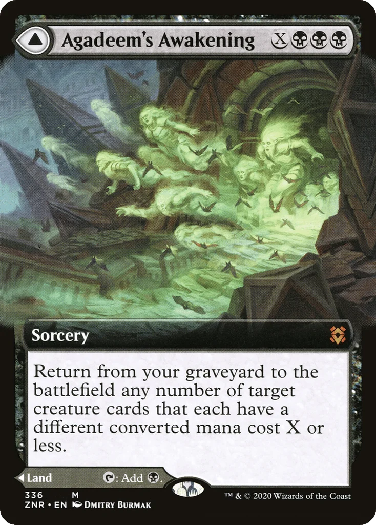 Agadeem's Awakening // Agadeem, the Undercrypt · Zendikar Rising