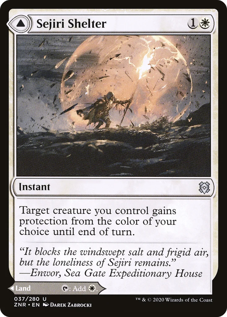 Sejiri Shelter // Sejiri Glacier · Zendikar Rising