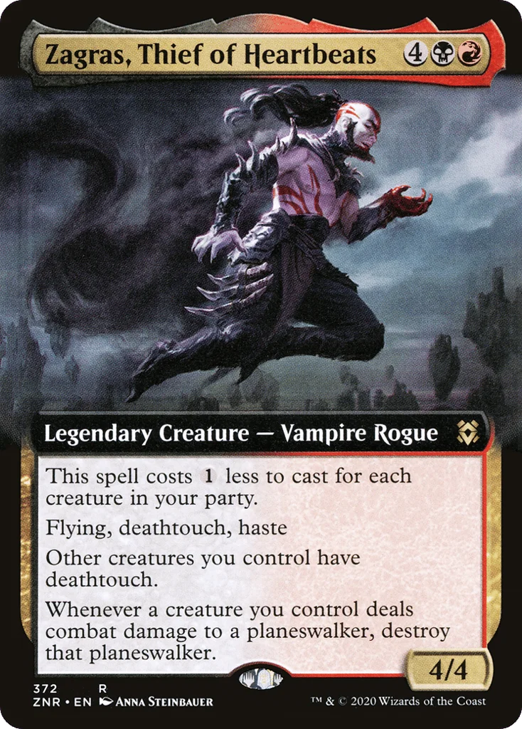 Zagras, Thief of Heartbeats · Zendikar Rising