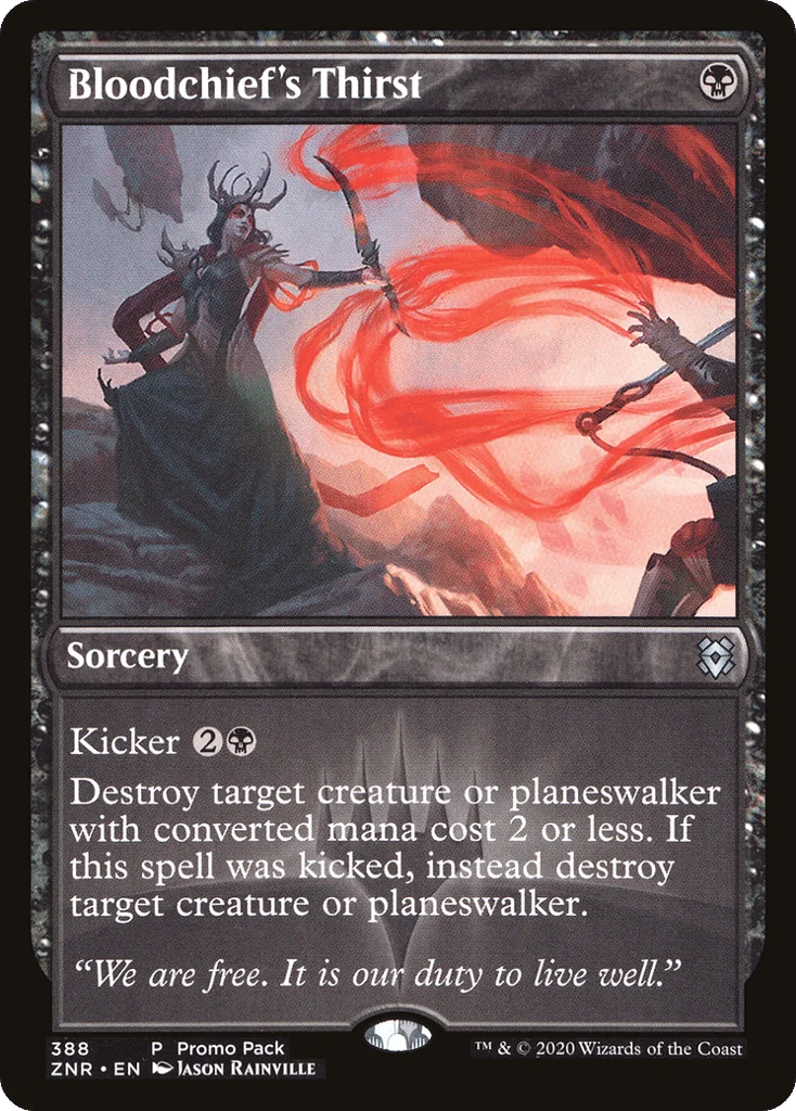 Bloodchief's Thirst · Zendikar Rising
