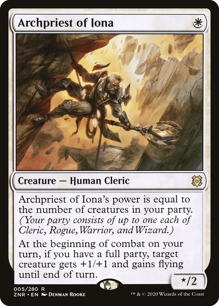 Archpriest of Iona · Zendikar Rising
