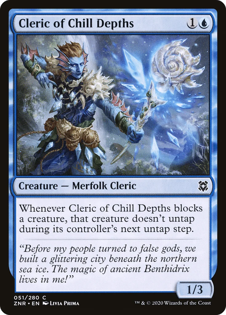 Cleric of Chill Depths · Zendikar Rising