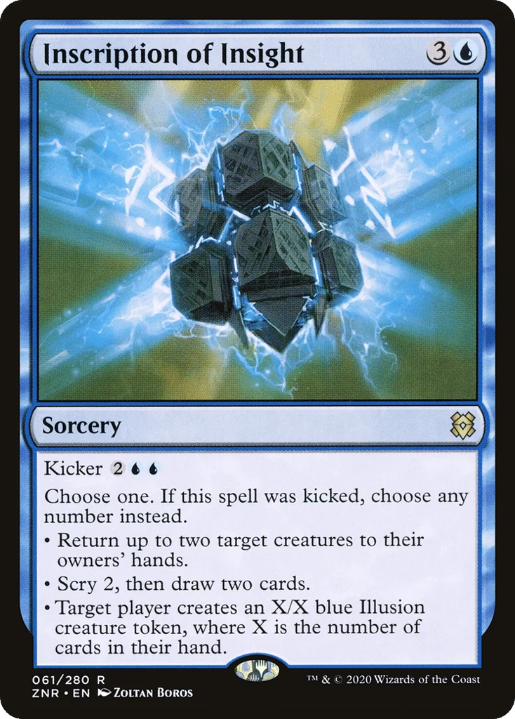 Inscription of Insight · Zendikar Rising