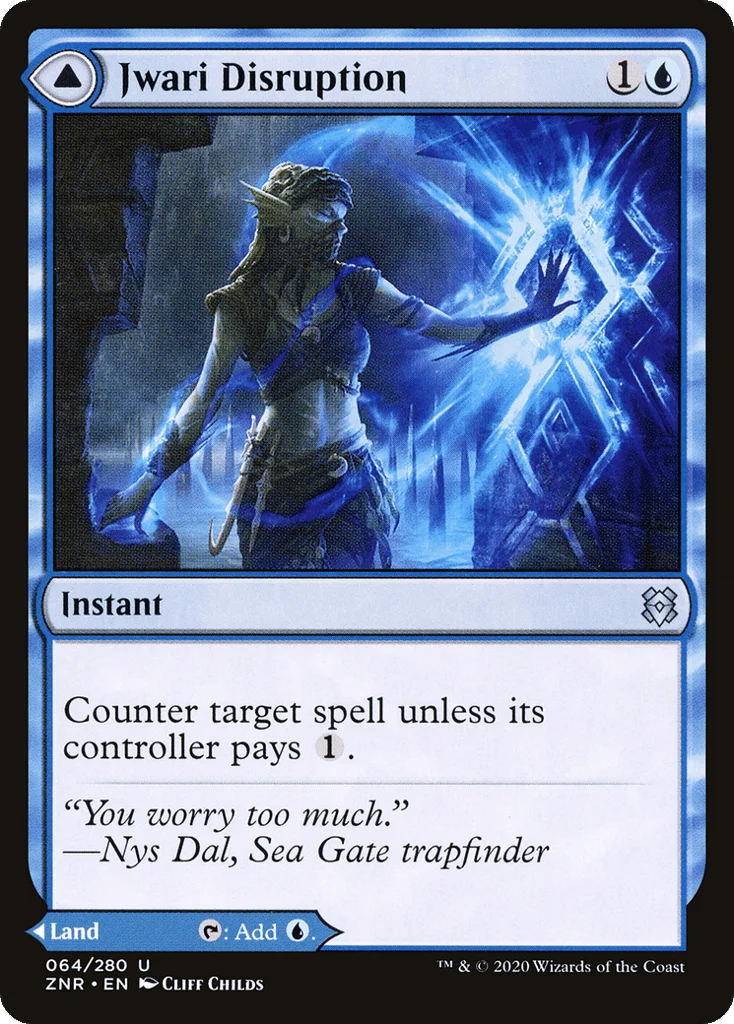 Jwari Disruption // Jwari Ruins · Zendikar Rising