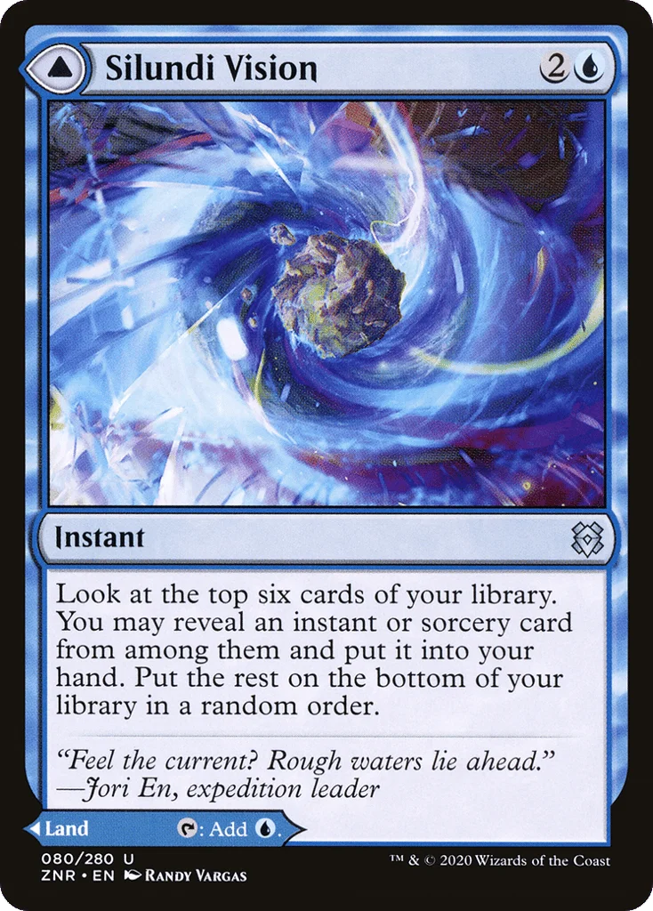 Silundi Vision // Silundi Isle · Zendikar Rising