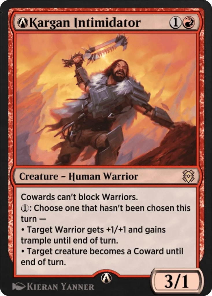 A-Kargan Intimidator · Zendikar Rising