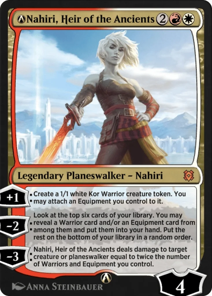 A-Nahiri, Heir of the Ancients · Zendikar Rising