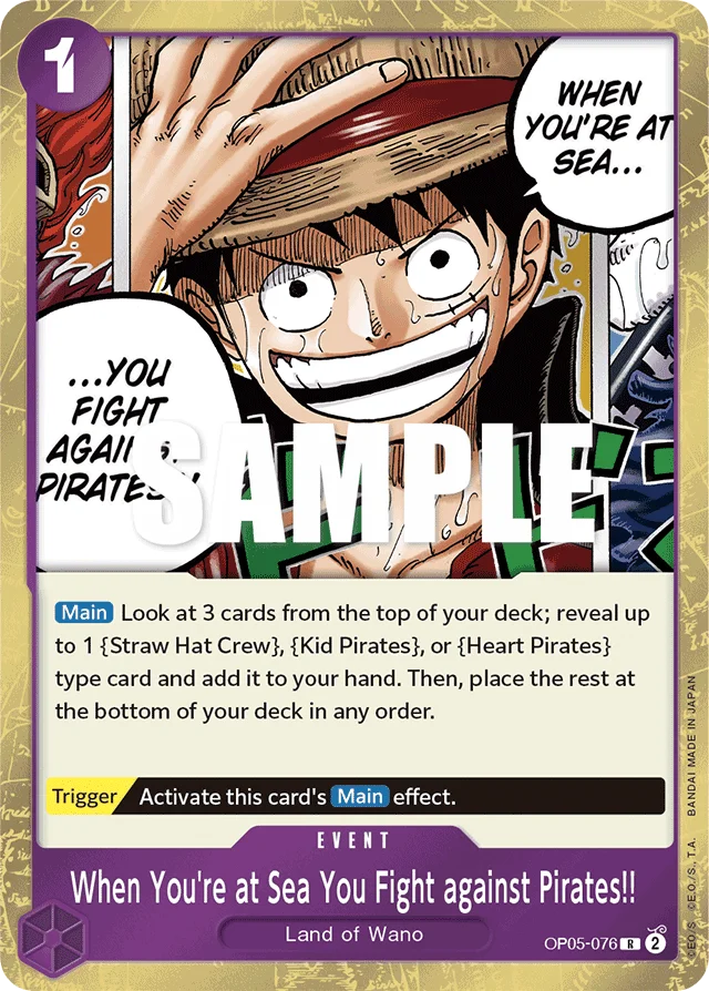 When You're at Sea You Fight against Pirates!! · Awakening of the New Era