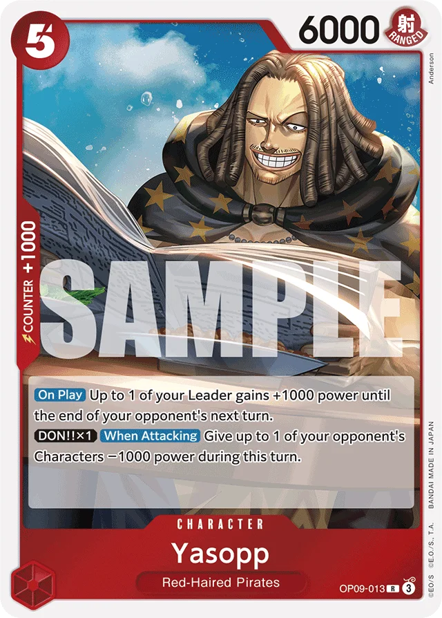 Yasopp · Emperors In The New World