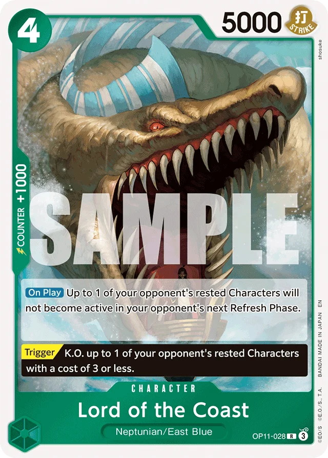 Lord of the Coast · A Fist Of Divine Speed