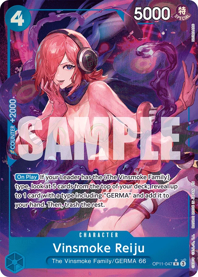 Vinsmoke Reiju · A Fist Of Divine Speed