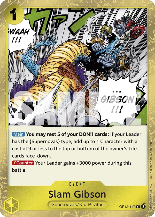 Slam Gibson · Legacy of the Master