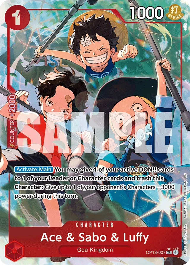 Ace & Sabo & Luffy · Carrying On His Will