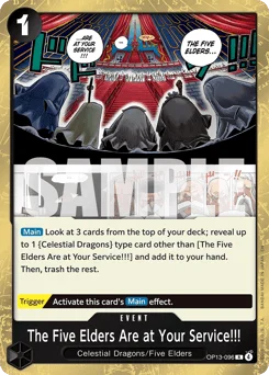 The Five Elders Are at Your Service!!!
