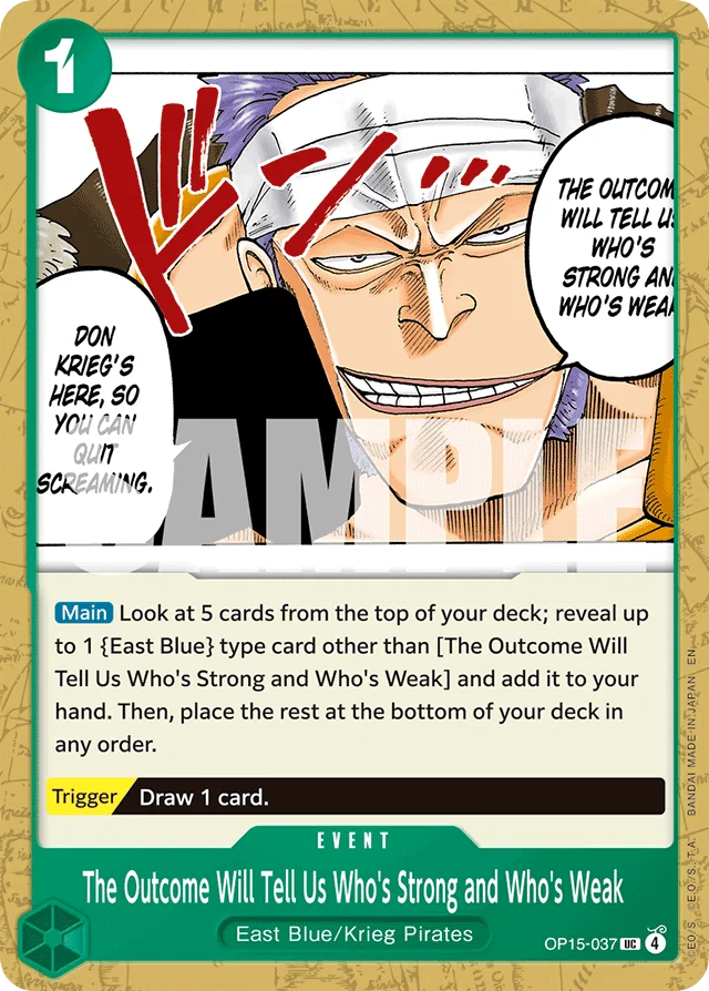 The Outcome Will Tell Us Who's Strong and Who's Weak · Adventure on Kami's Island