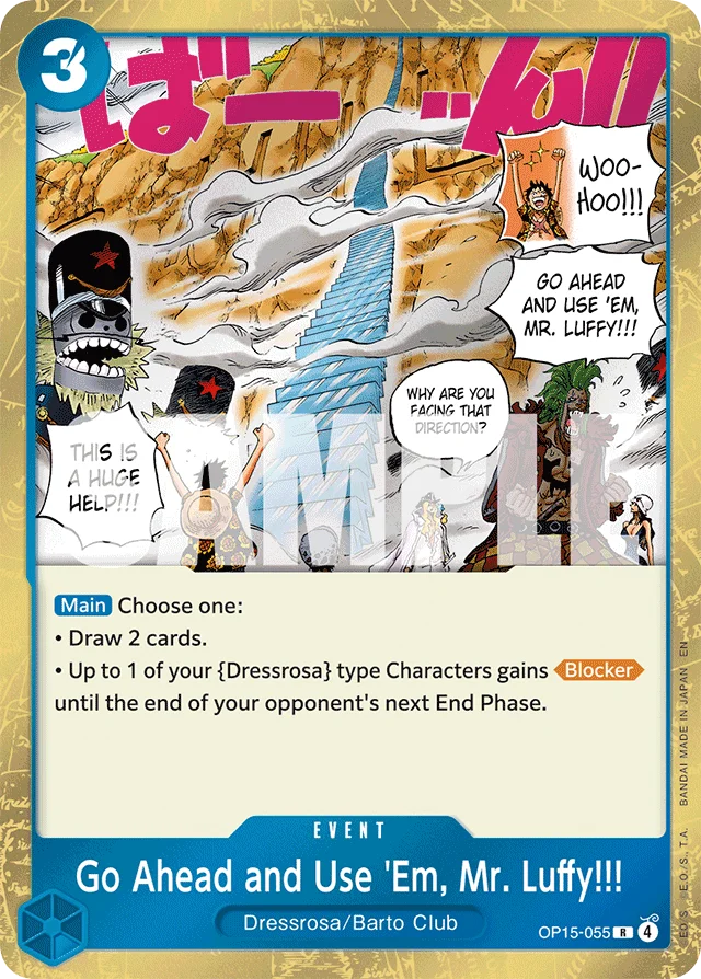 Go Ahead and Use 'Em, Mr. Luffy!!! · Adventure on Kami's Island