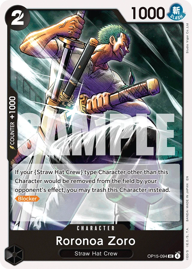 Roronoa Zoro · Adventure on Kami's Island