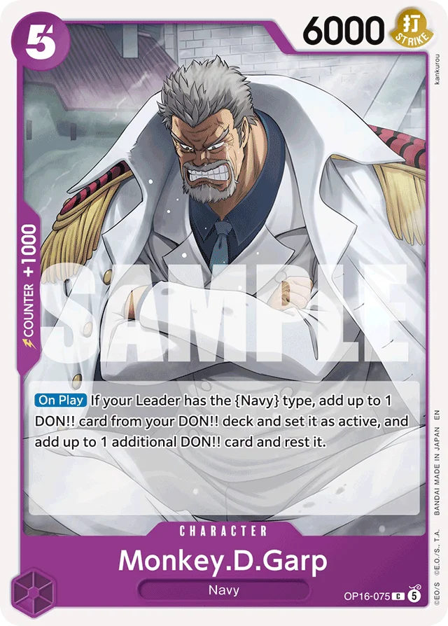 Monkey.D.Garp · The Time Of Battle