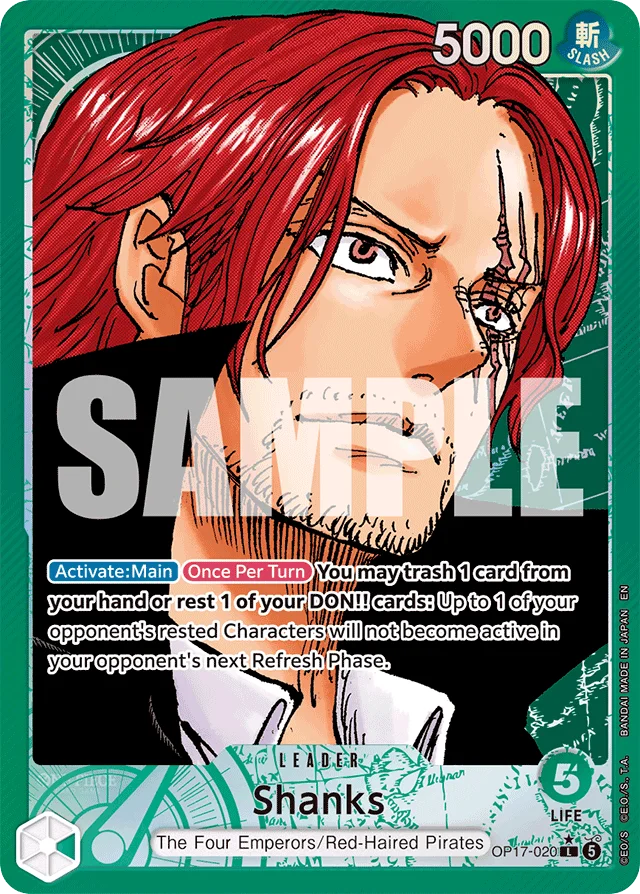 Shanks · The World's Strongest Warriors
