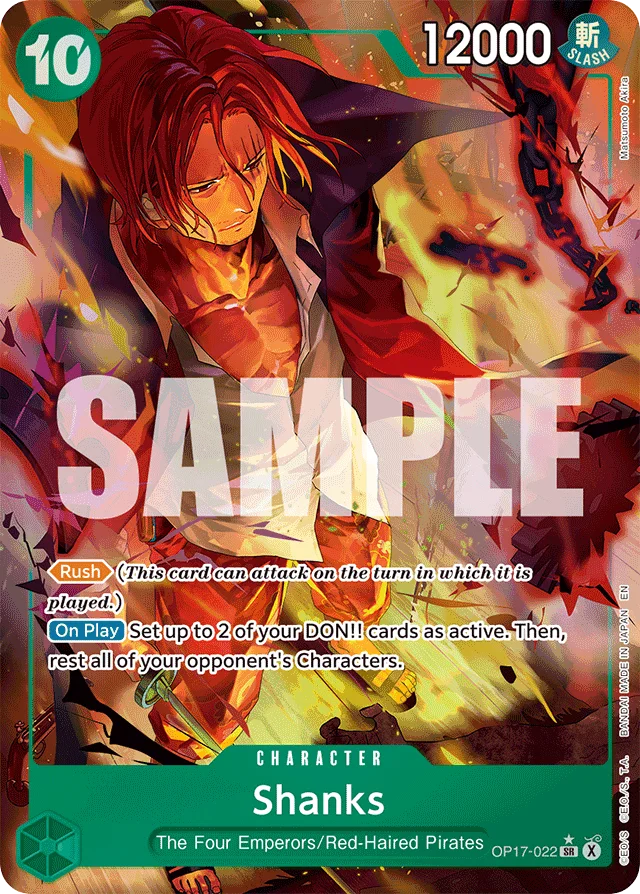 Shanks · The World's Strongest Warriors