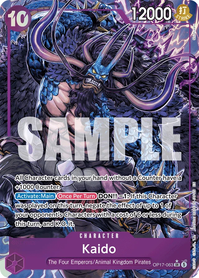 Kaido · The World's Strongest Warriors