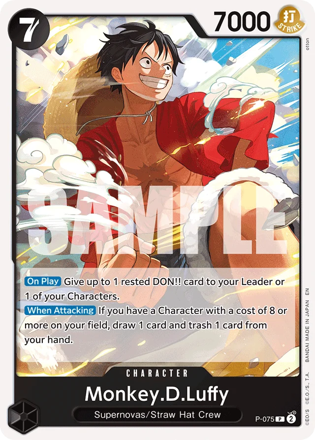 Monkey.D.Luffy · Promos