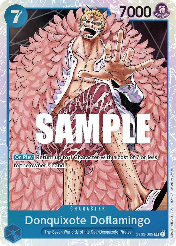 Donquixote Doflamingo · The Seven Warlords of the Sea