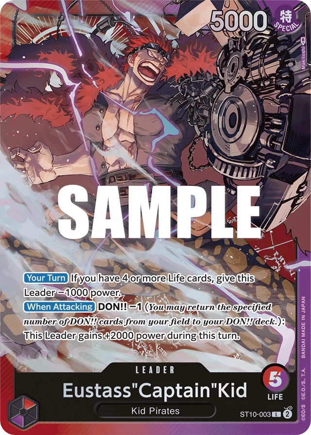 Eustass"Captain"Kid · Ultra Deck: The Three Captains