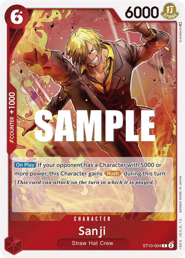 Sanji · Ultra Deck: The Three Captains
