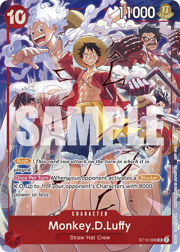 Monkey.D.Luffy · Ultra Deck: The Three Captains