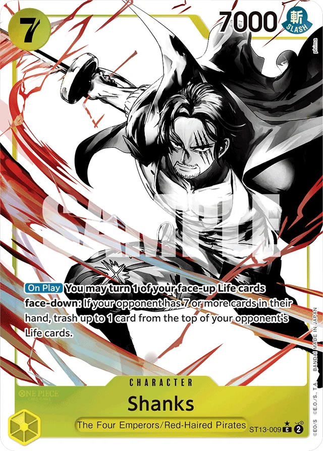 Shanks · Ultra Deck: The Three Brothers