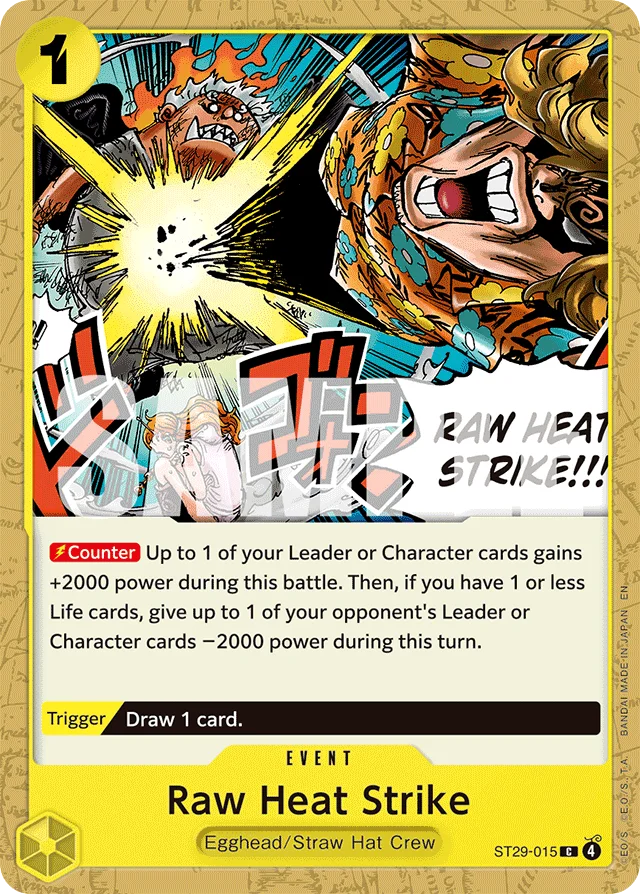 Raw Heat Strike · Egghead