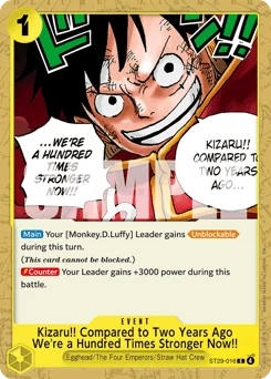 Kizaru!! Compared to Two Years Ago We're a Hundred Times Stronger Now!!
