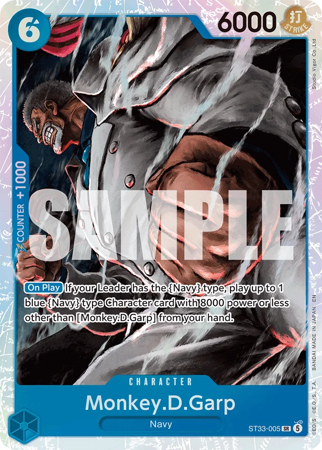 Monkey.D.Garp · BLUE Kuzan