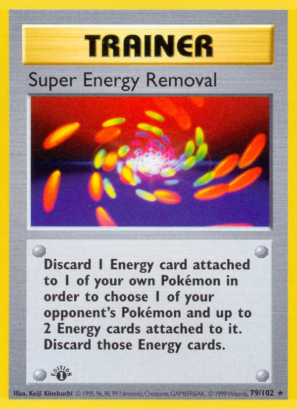 Super Energy Removal · Base