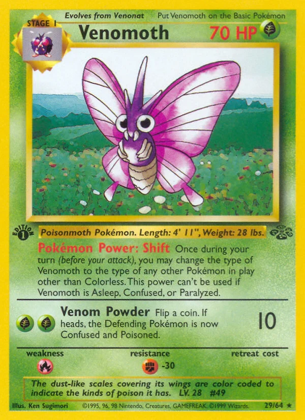 Venomoth · Jungle
