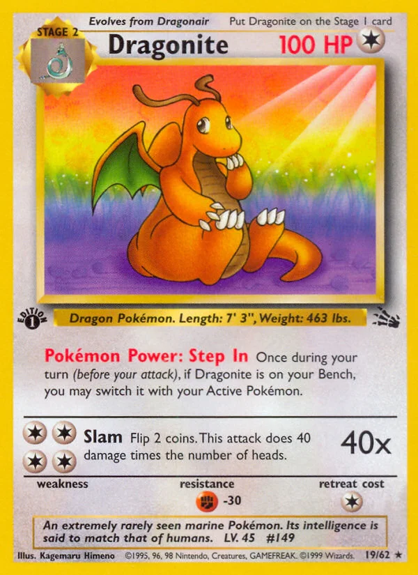 Dragonite · Fossil