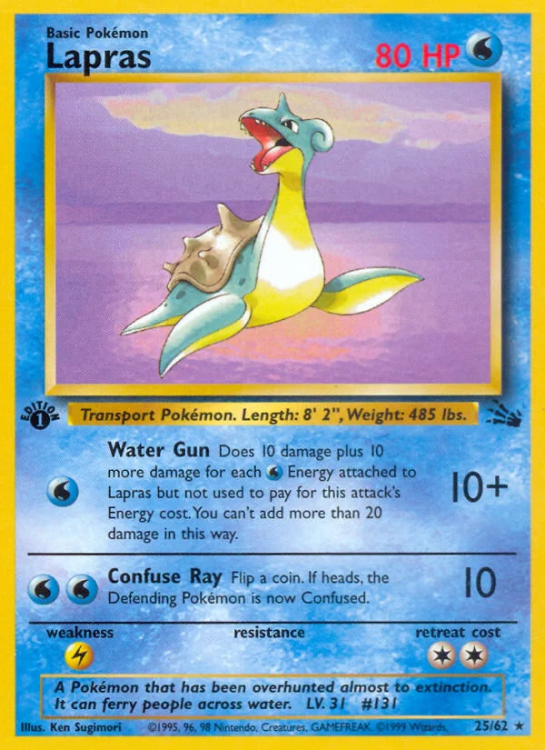 Lapras · Fossil