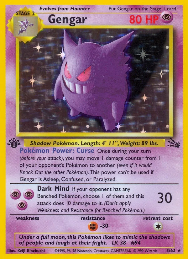 Gengar · Fossil